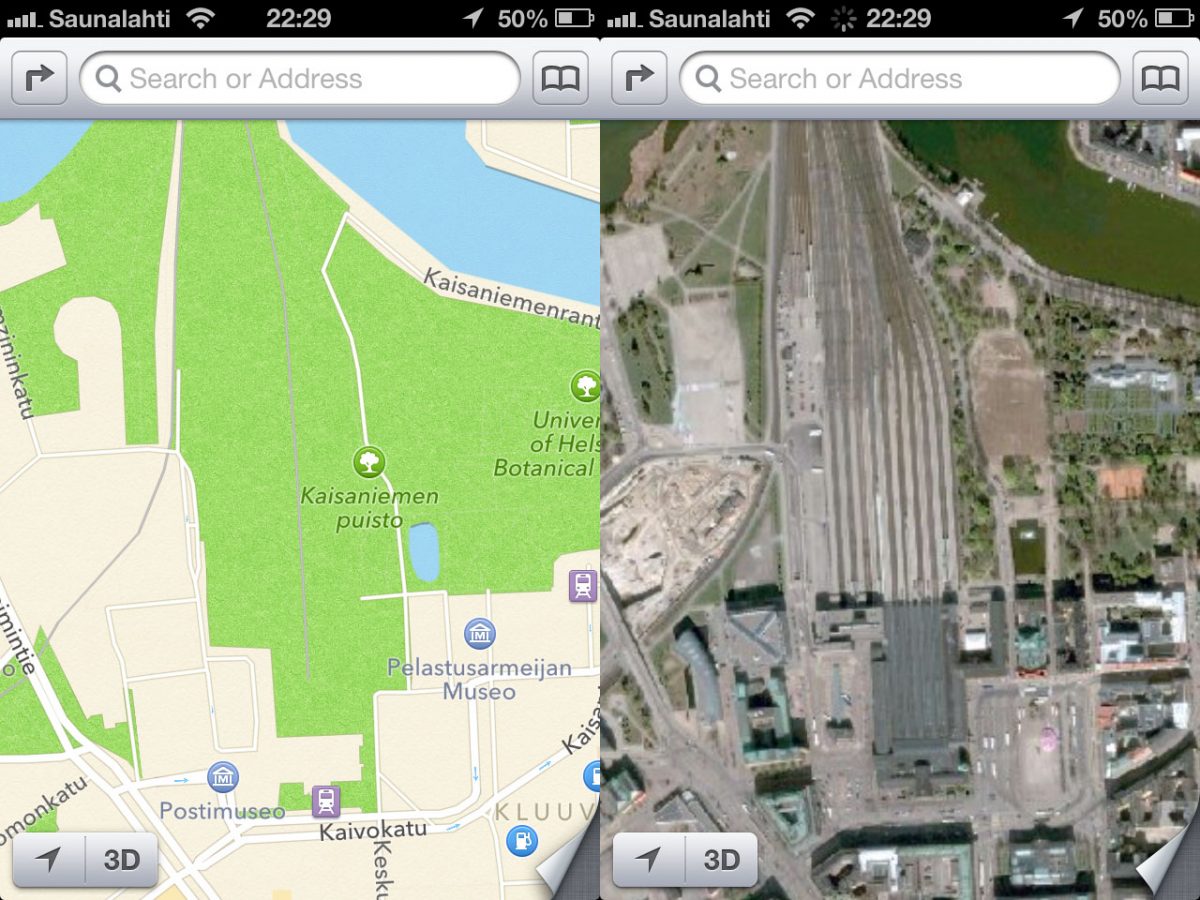 Apple iOS 6 Maps