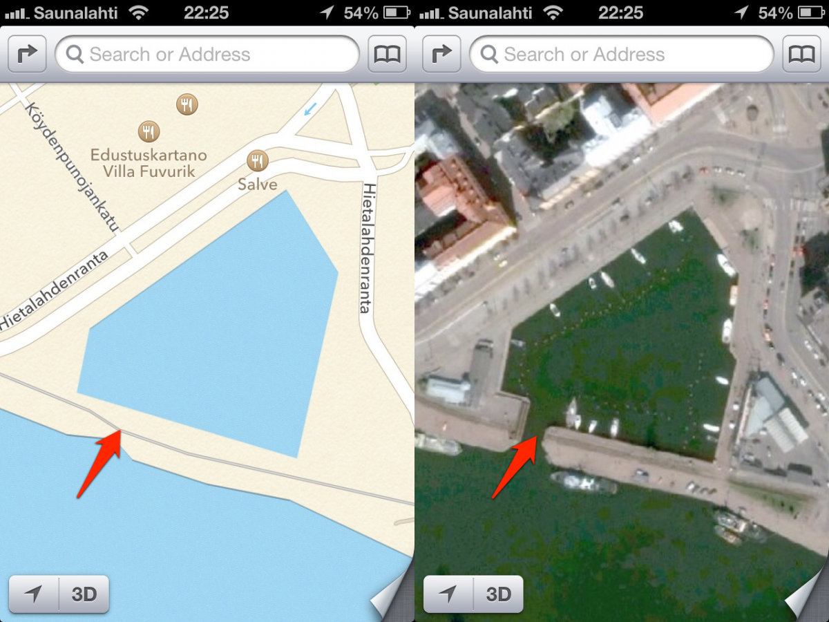 Apple iOS 6 Maps